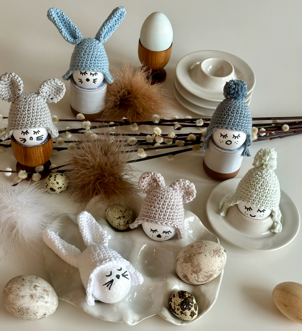 Virkbeskrivning: Äggvärmare mus