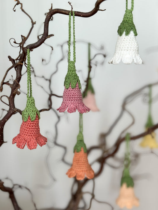 Virkbeskrivning: Pastellklocka