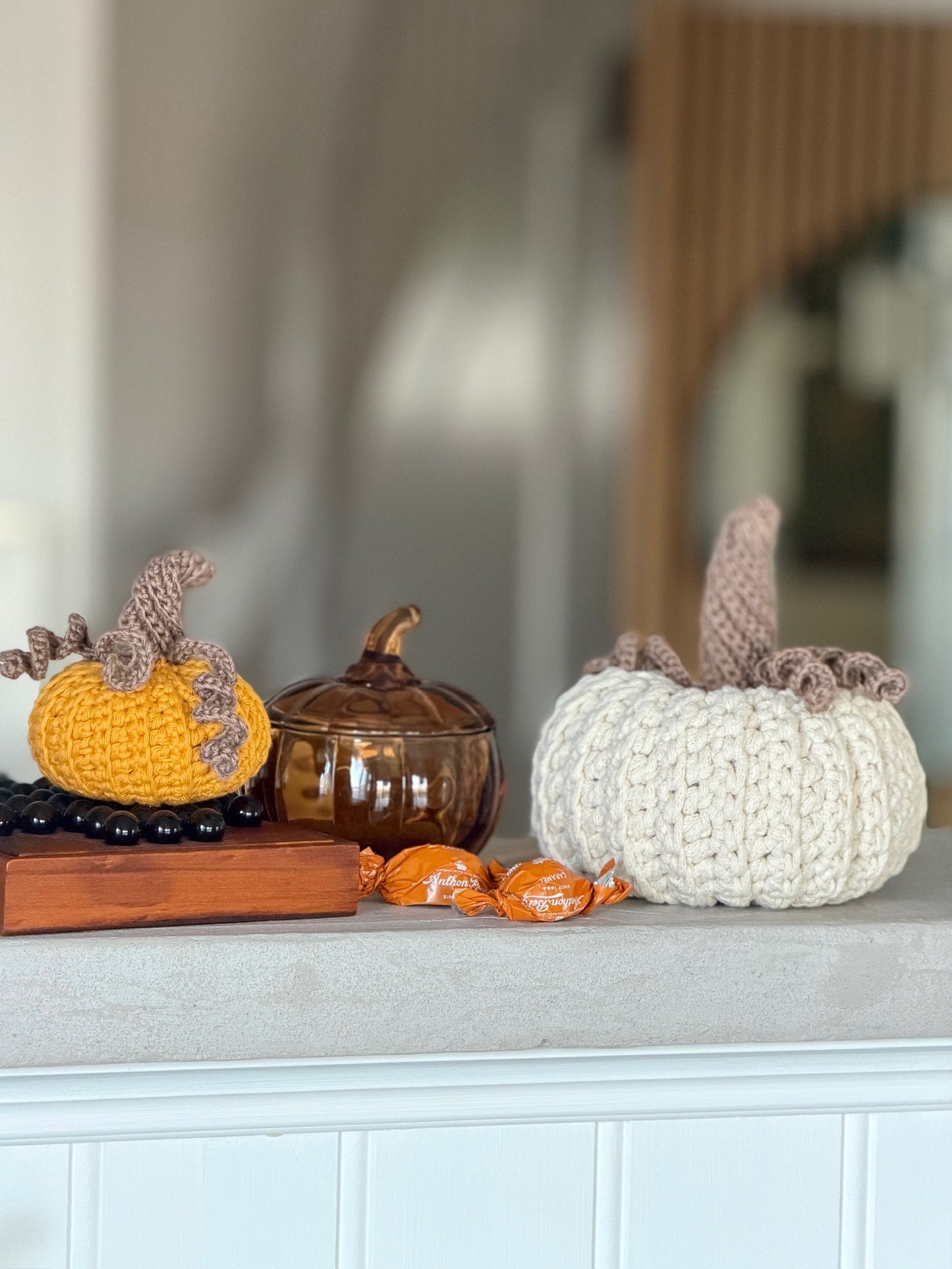 Virkbeskrivning: Halloweenpumpa