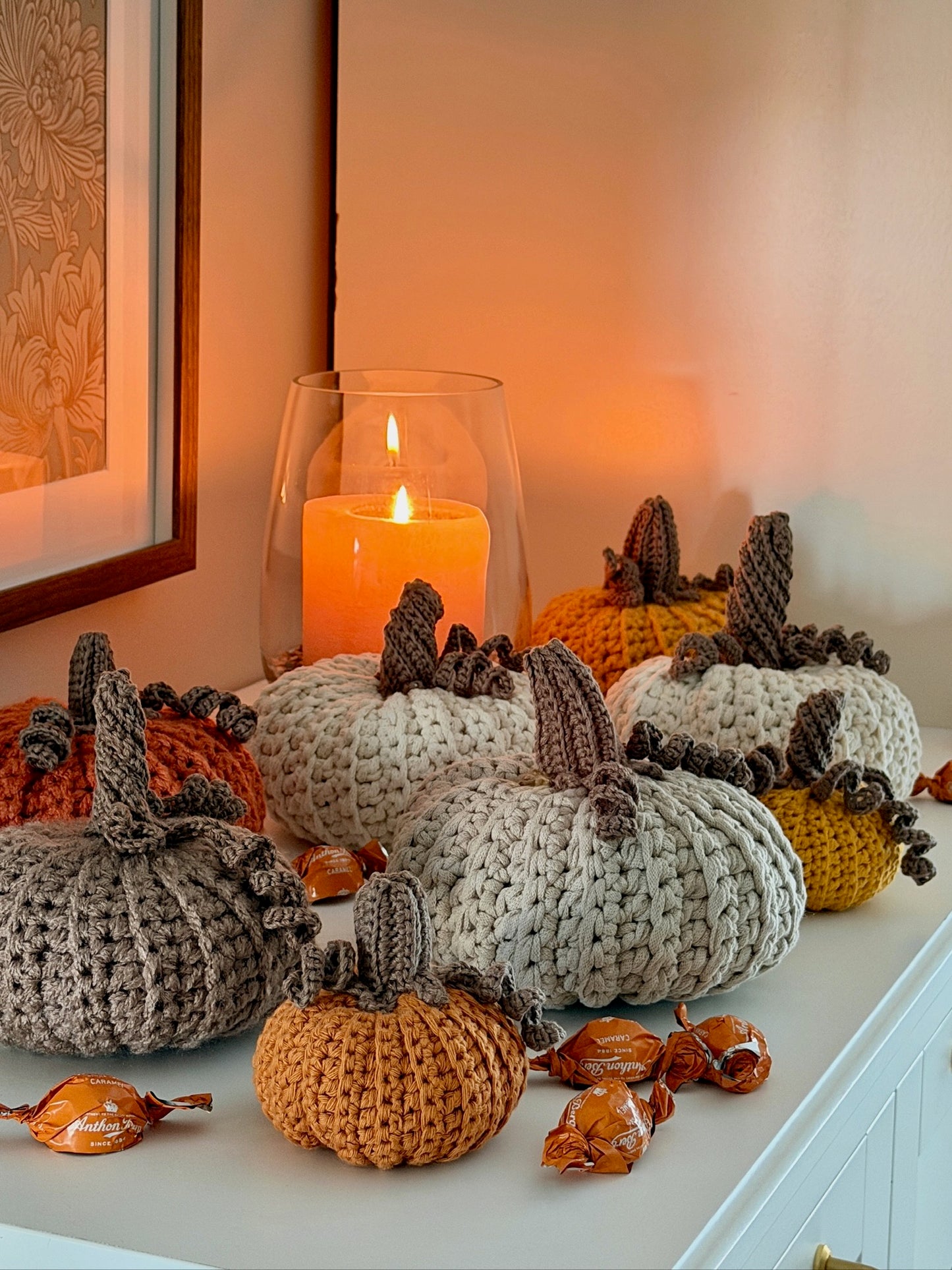 Virkbeskrivning: Halloweenpumpa