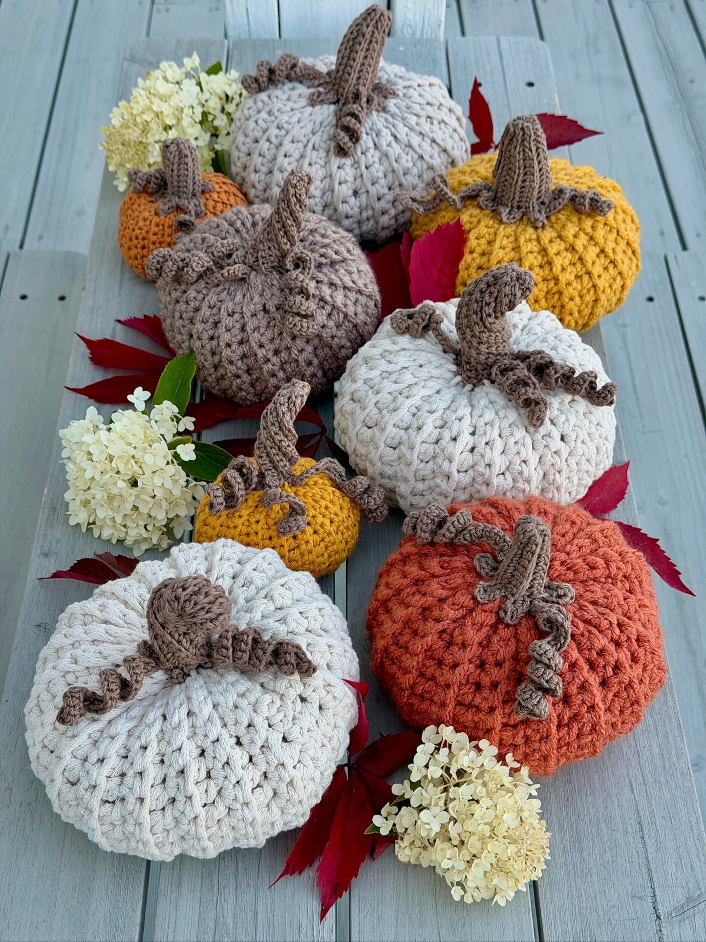 Virkbeskrivning: Halloweenpumpa
