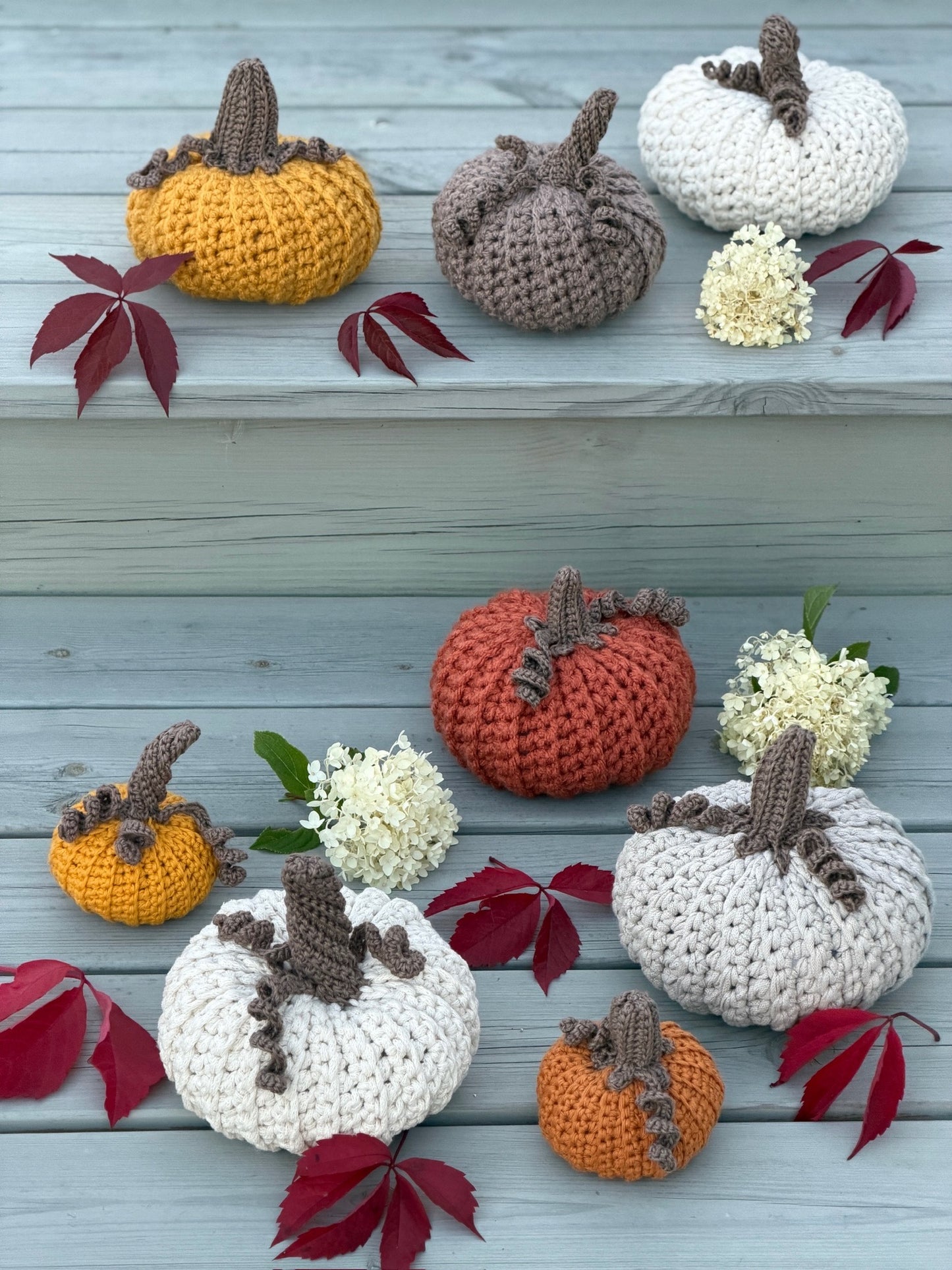 Virkbeskrivning: Halloweenpumpa