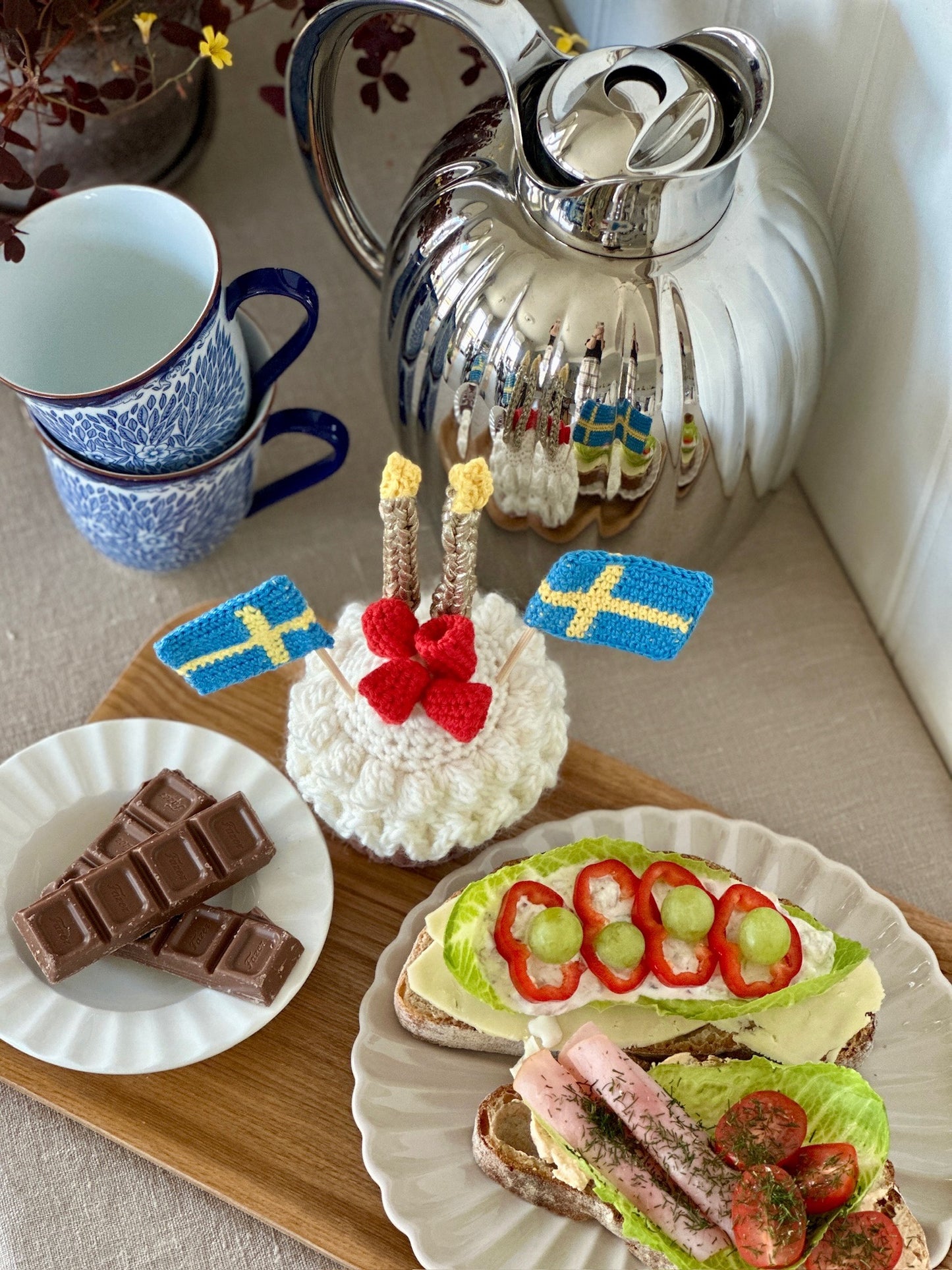 Virkbeskrivning: Muffinspynt